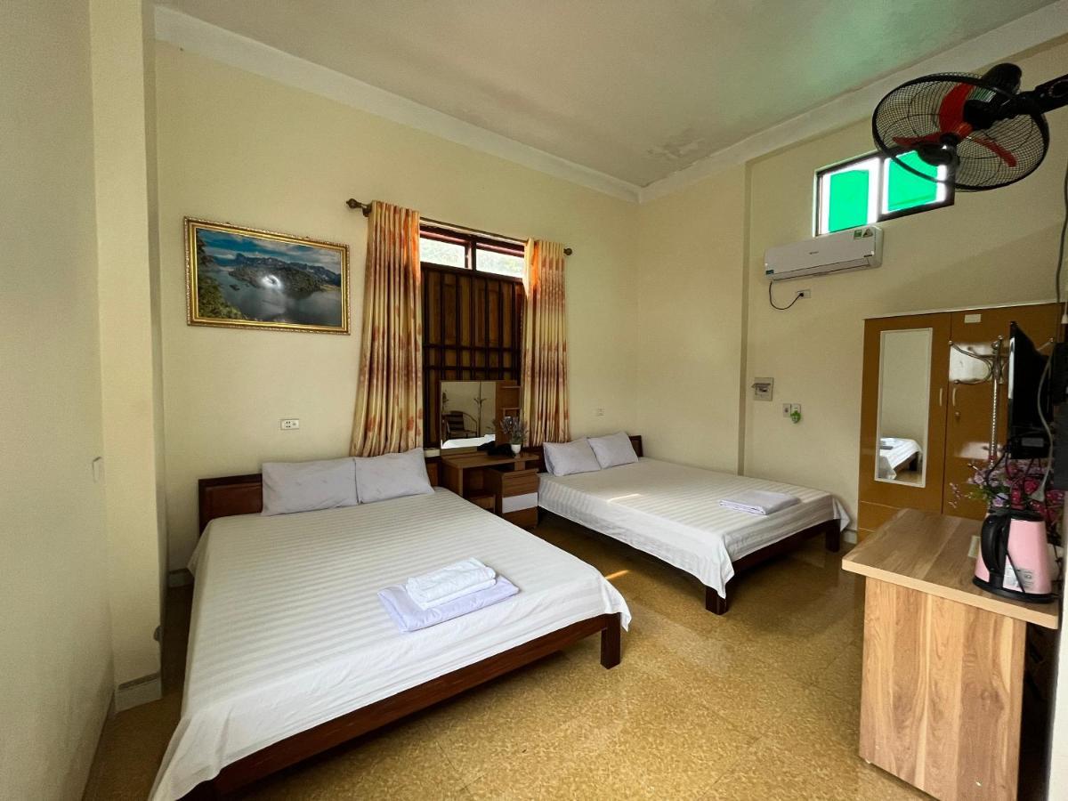 Nha Nghi Son Lam - Panorama Lake View Appartement An Ma Buitenkant foto