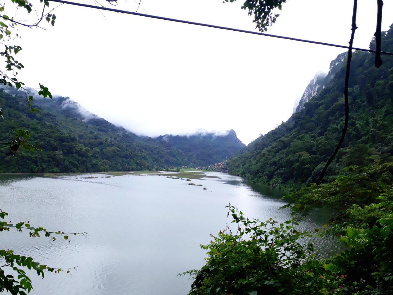 Nha Nghi Son Lam - Panorama Lake View Appartement An Ma Buitenkant foto